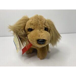 Prestige 1985 Cocker Spaniel Dog 6” Plush Stuffed Animal Vintage W/ Tag Isotoner